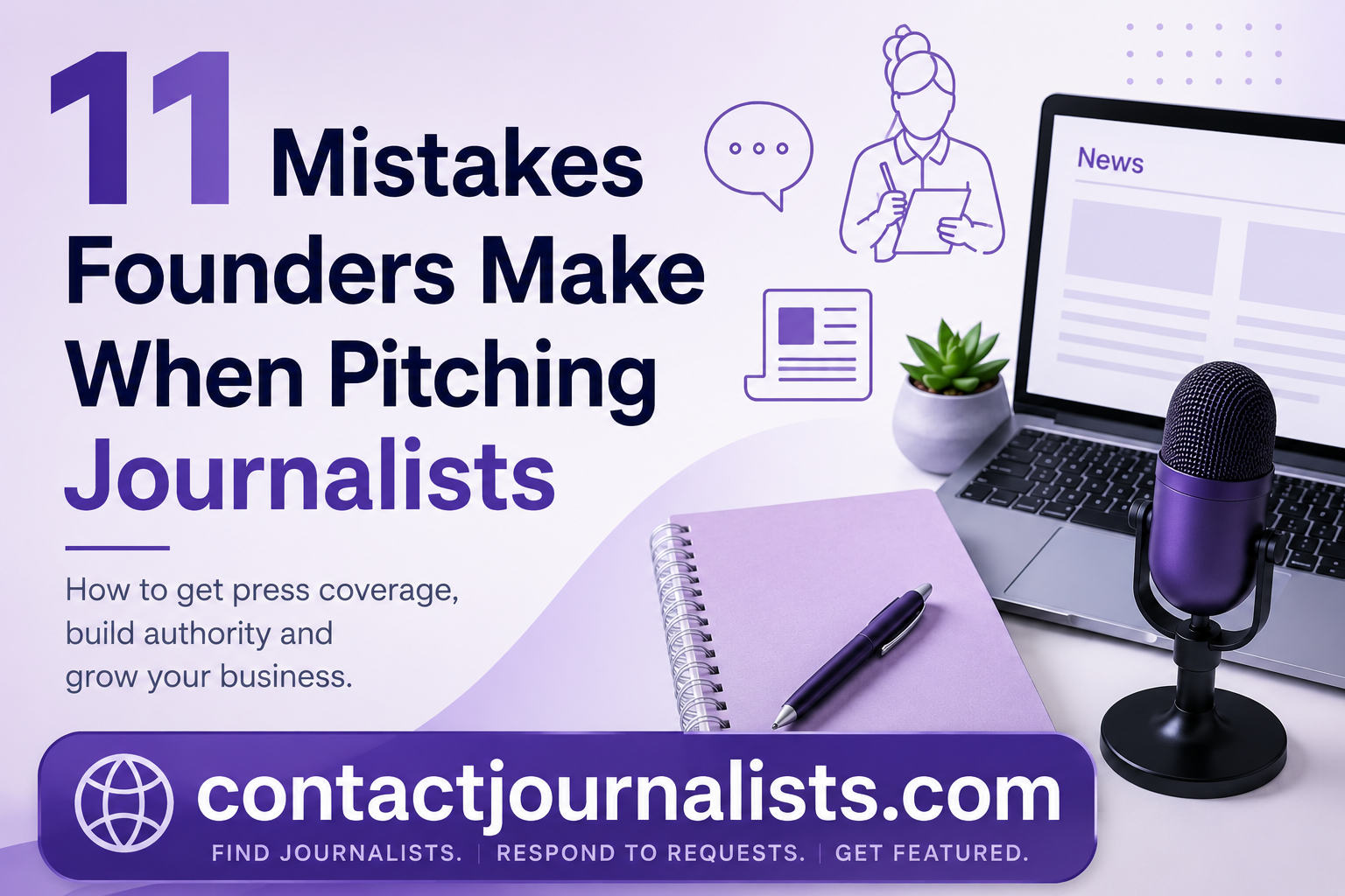 11 Mistakes Founders Make When Pitching Journalists
