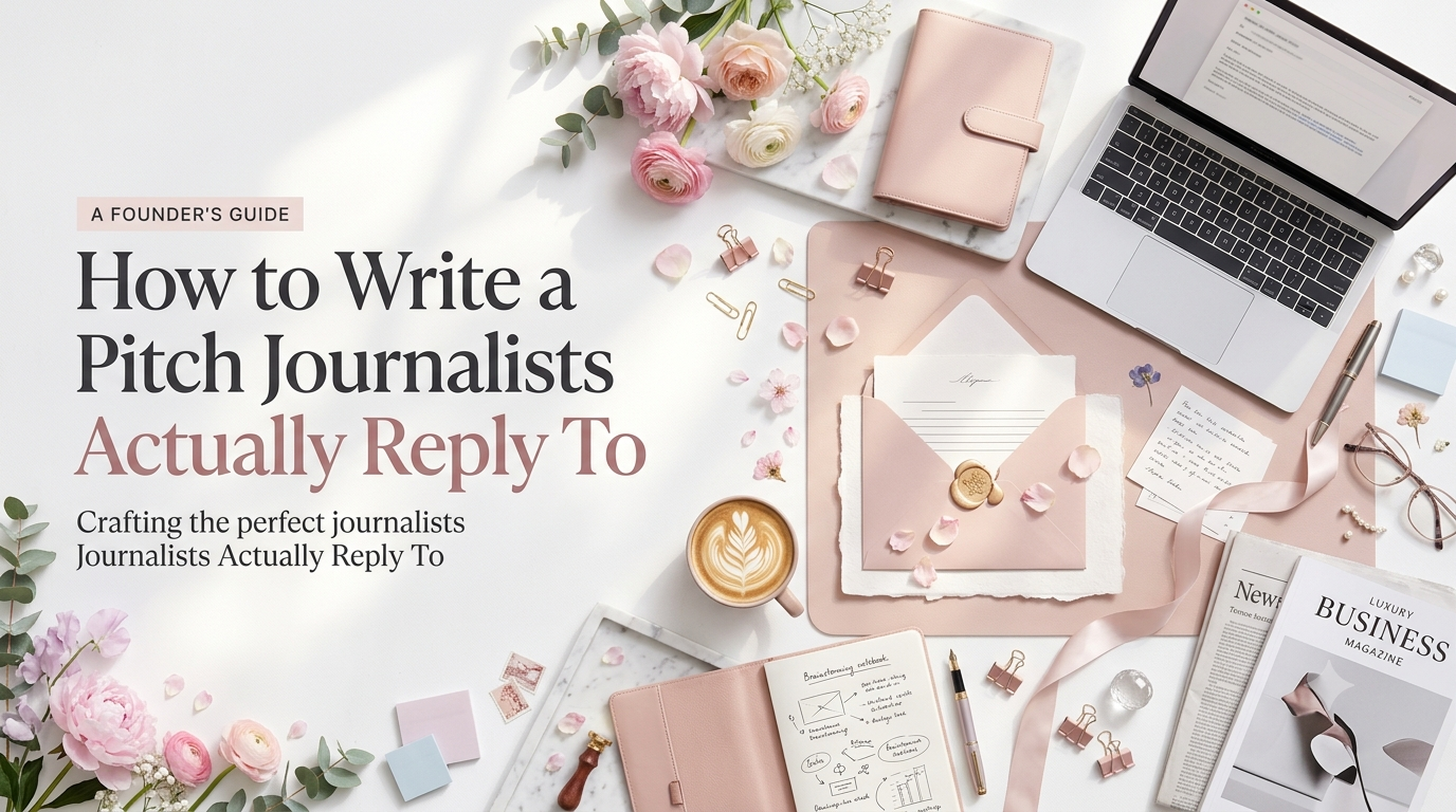 How to Write a Pitch Journalists Actually Reply To