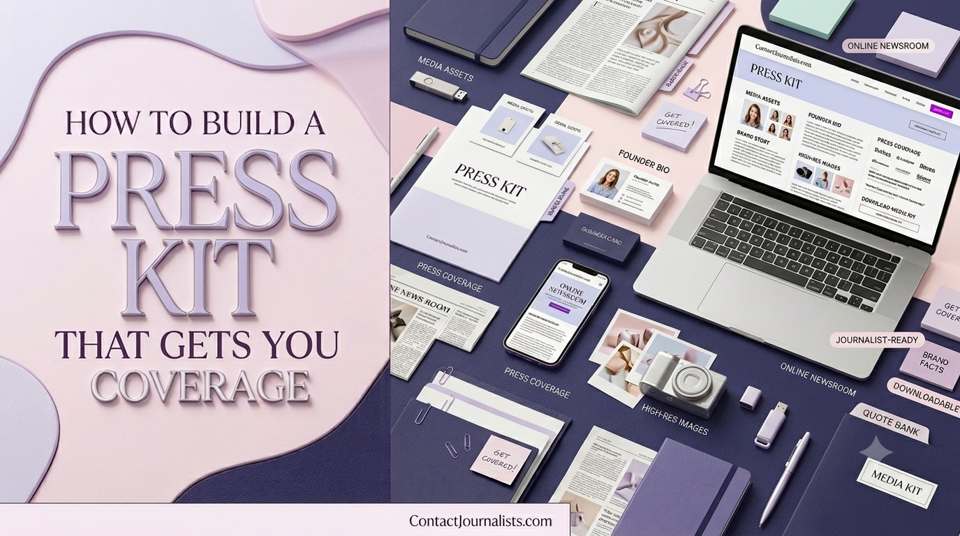 How to Build a Press Kit That Gets You Coverage