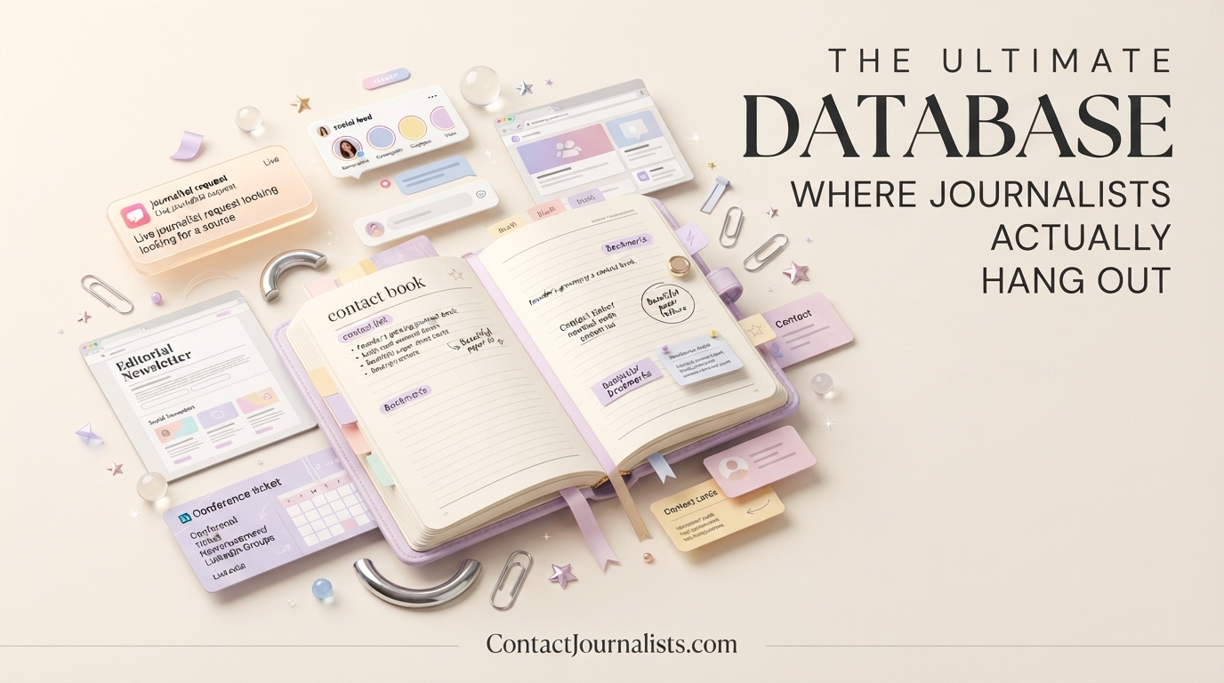 The Ultimate Database: Where Journalists Actually Hang Out
