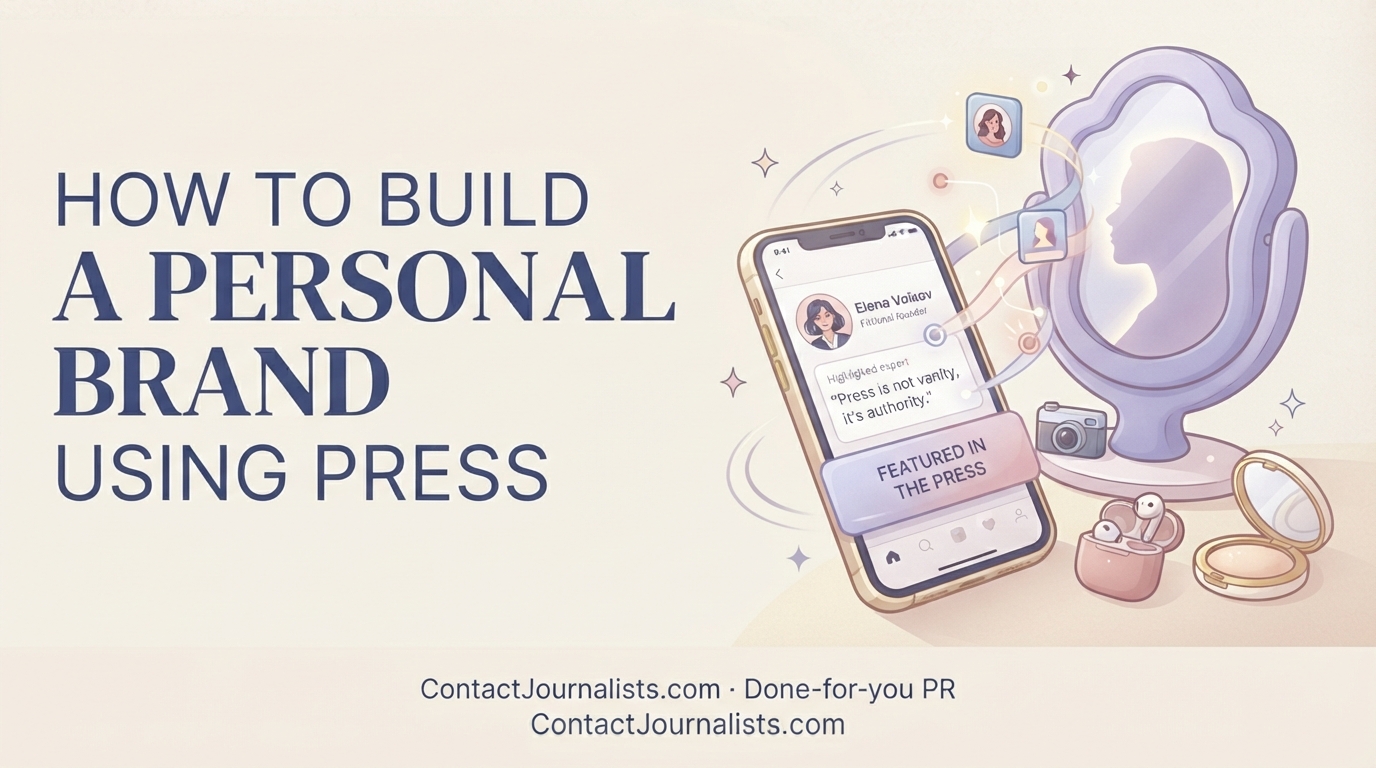 How to Build a Personal Brand Using Press